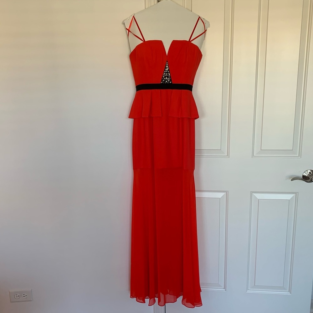Vintage BCBGMAXAZRIA red dress